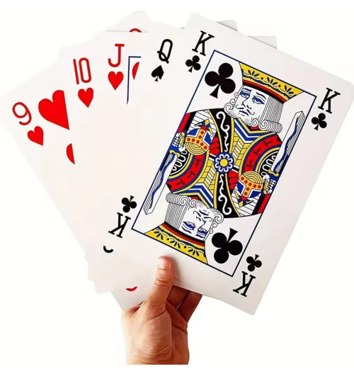 Übergroße Super Jumbo Poker...