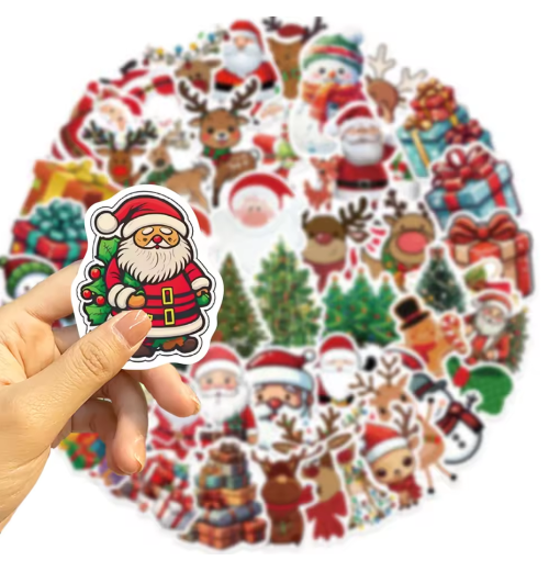 Weihnachtsaufkleber-Kollektion