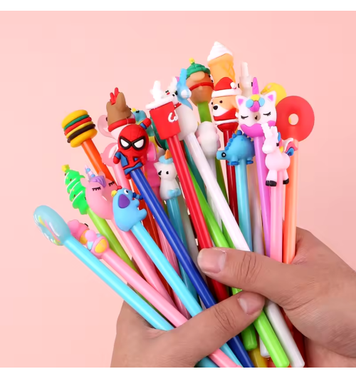 10 PCS Cartoon Kugelschreiber