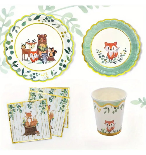 60 Stück Animal Party Pack