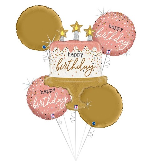 Set - Happy Birthday - Cake...
