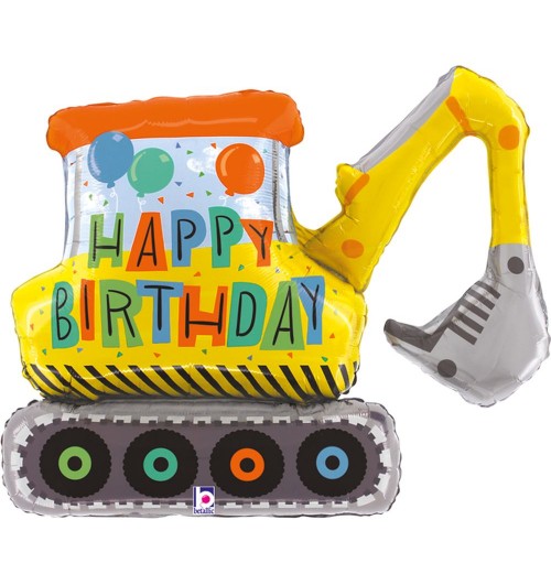 Happy Birthday - Excavator...