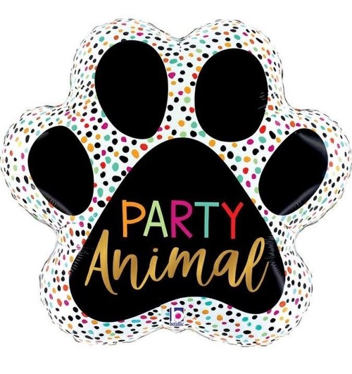 Party Animal - Paw Print -...
