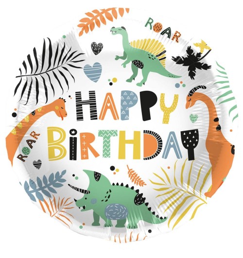 Happy Birthday - Dino Roar...