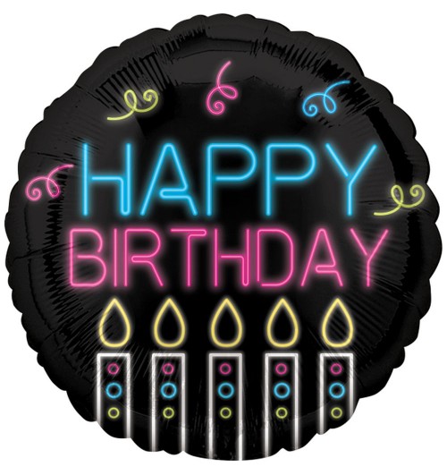 Happy Birthday - Neon...