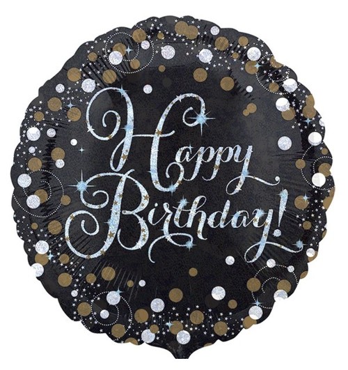 Happy Birthday - Gold...