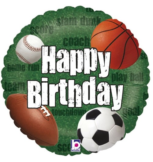 Happy Birthday - Sports...
