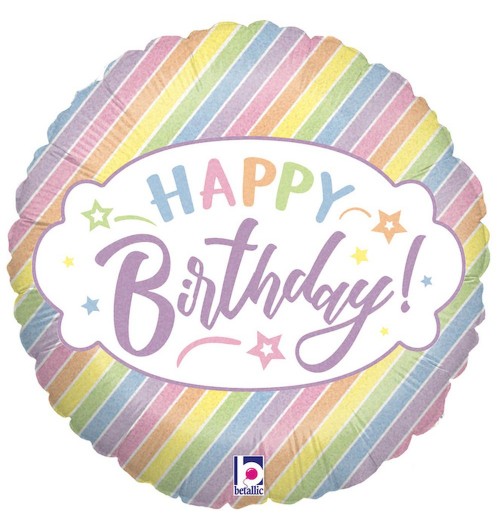 Happy Birthday - Pastel...