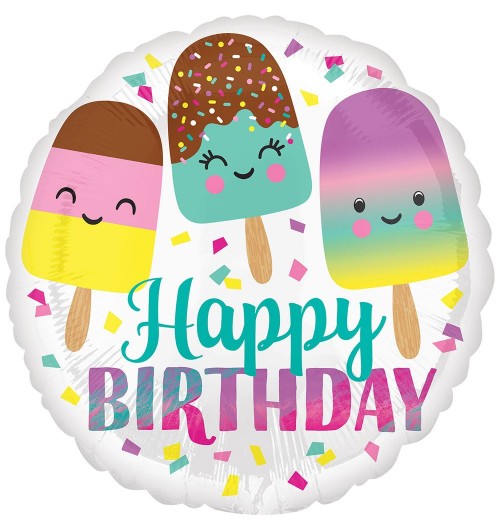 Happy Birthday - Ice Cream...