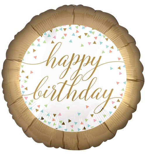 Happy Birthday - Confetti...