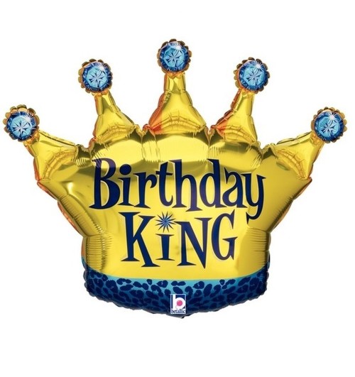 Birthday King - 30 inch -...