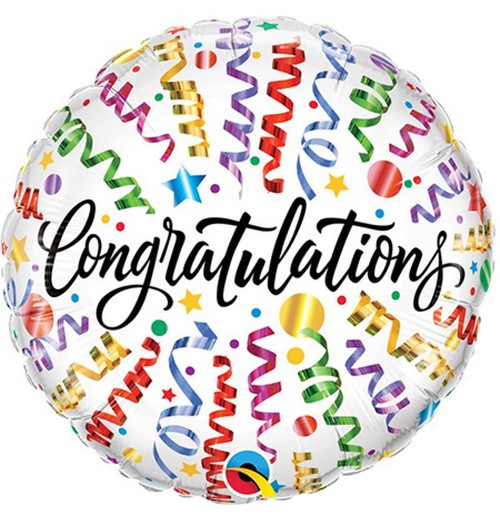 Congratulations - Streamers...