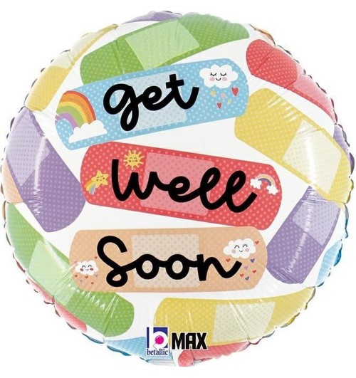 Get Well Soon - Bandaid -...