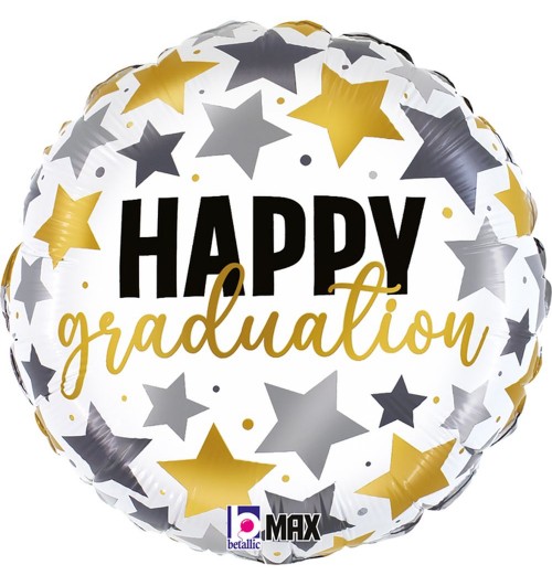 Happy Graduation - Metallic...