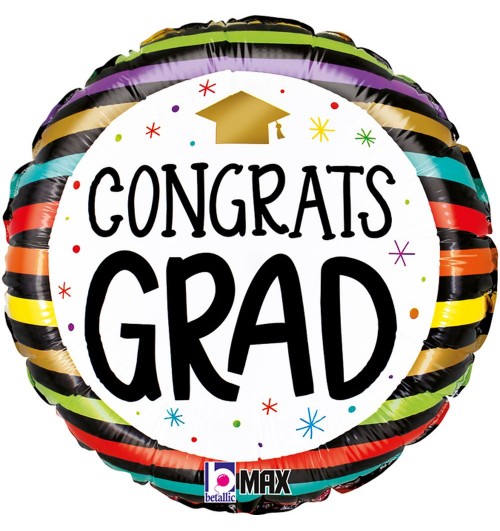 Congrats Grad - Colorful...