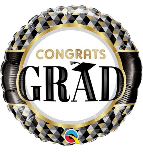 Congrats Grad - Gold and...
