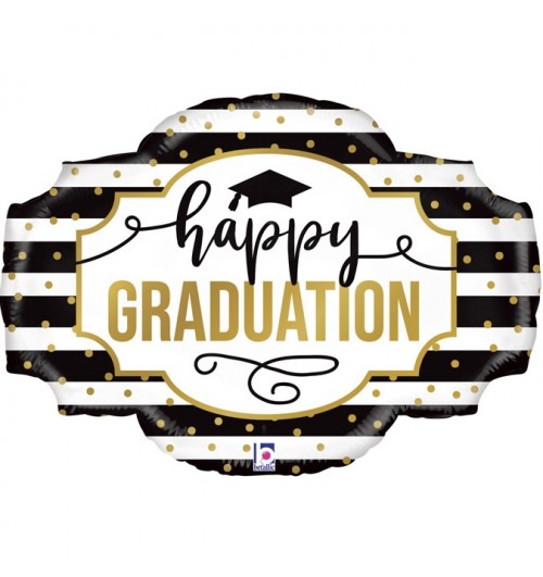 Happy Graduation - Black...