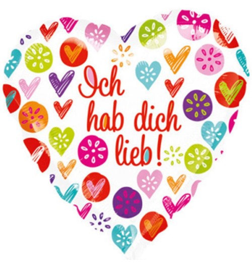 Ich Hab Dich Lieb - 17 inch...