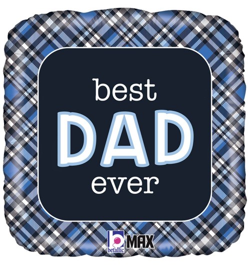 Best Dad Ever Plaid - 18...
