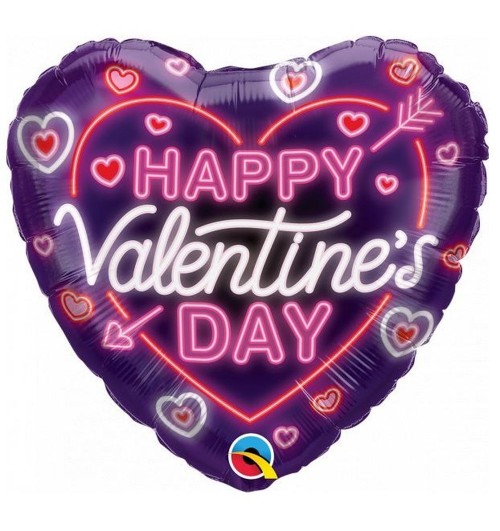 Happy Valentines Day - Neon...