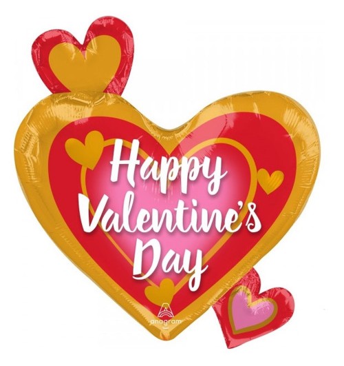 Happy Valentines Day - Pink...