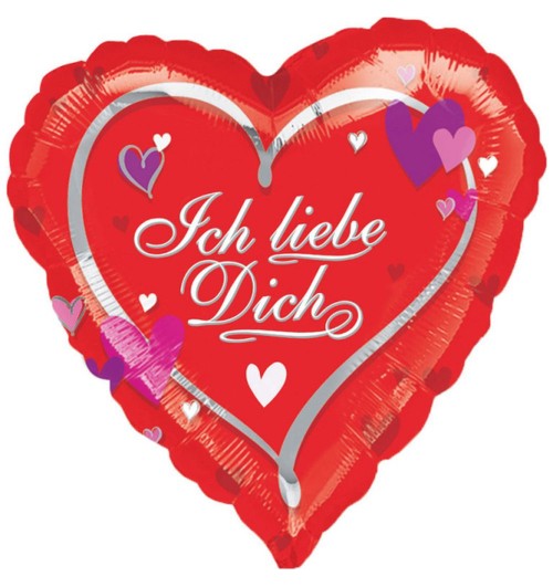 Ich Liebe Dich - 18 inch -...