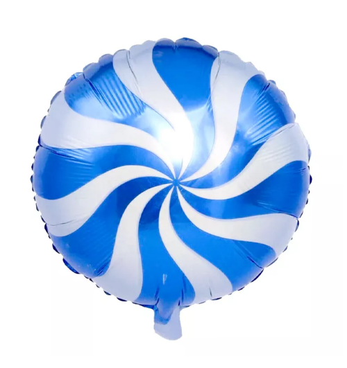 Round Candy - Blue - 18...