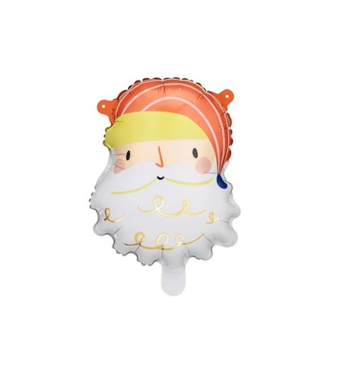 Santa Head - 12 inch - 5 Stuks