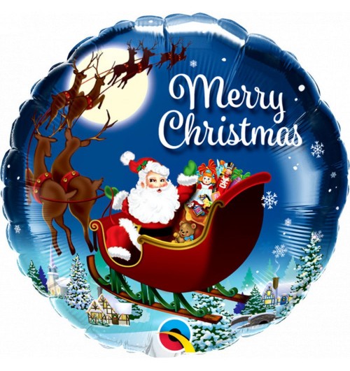 Merry Christmas Sledge - 18...