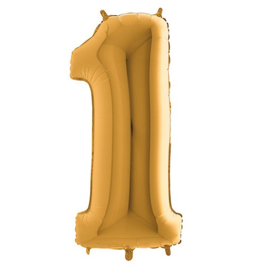 Number 1 - Gold - 40 inch -...