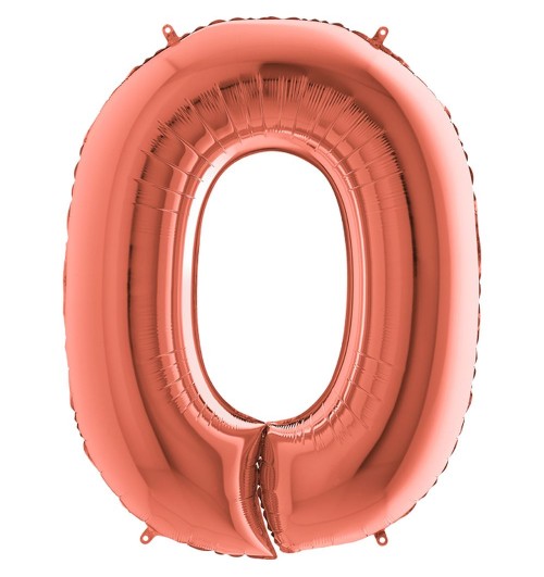 Number 0 - Rose Gold - 40...