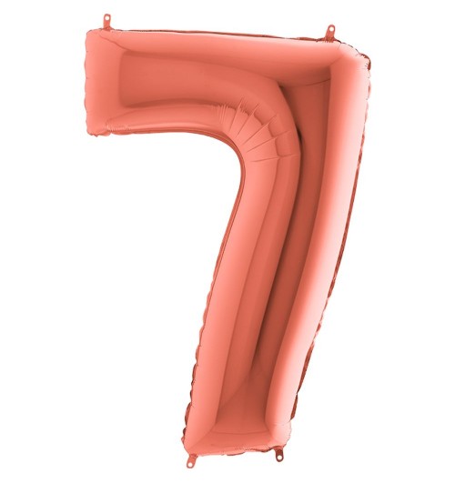 Number 7 - Rose Gold - 40...