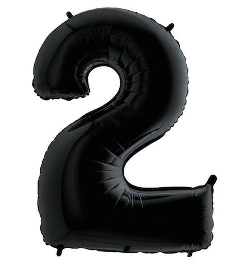 Number 2 - Black - 40 inch...