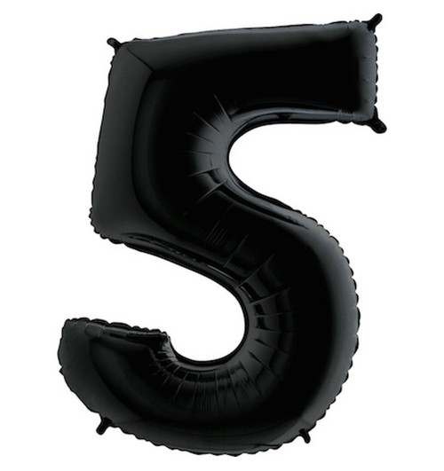 Number 5 - Black - 40 inch...