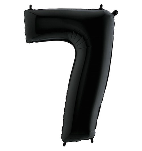 Number 7 - Black - 40 inch...