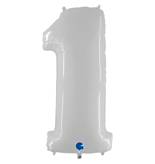 Number 1 - White - 40 inch...