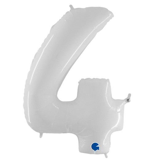 Number 4 - White - 40 inch...