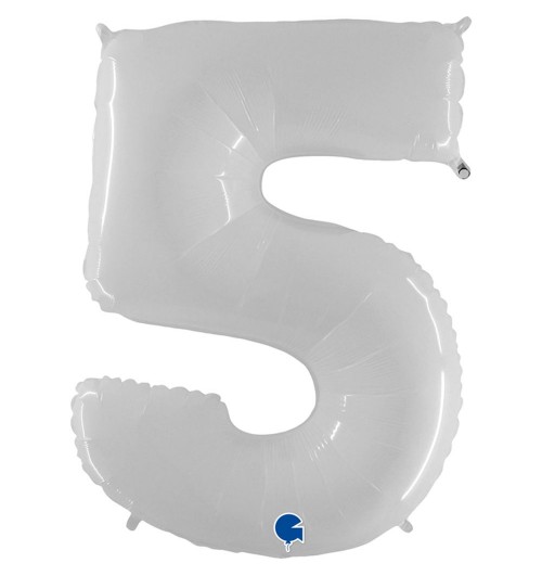 Number 5 - White - 40 inch...