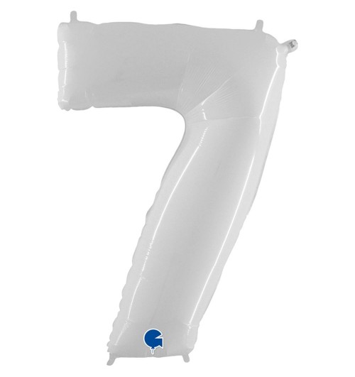 Number 7 - White - 40 inch...