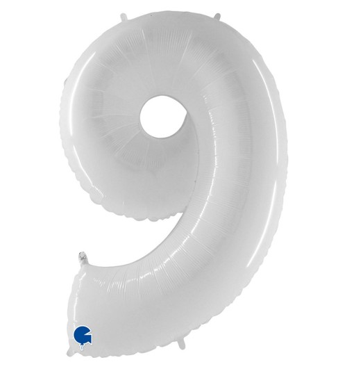 Number 9 - White - 40 inch...