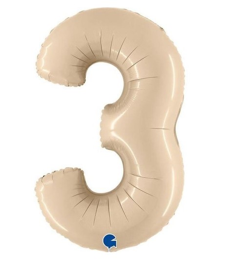 Number 3 - Satin Cream - 40...