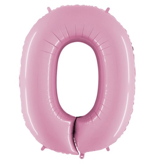 Number 0 - Pink - 40 inch -...