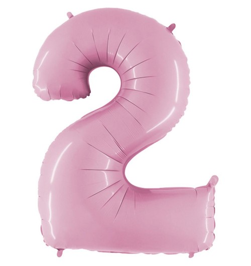 Number 2 - Pink - 40 inch -...
