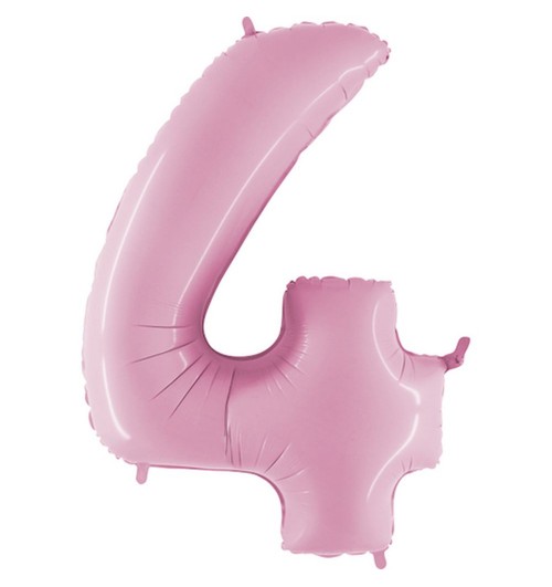 Number 4 - Pink - 40 inch -...