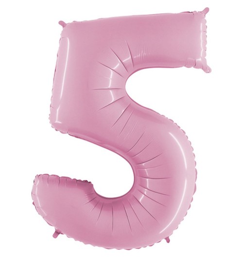 Number 5 - Pink - 40 inch -...