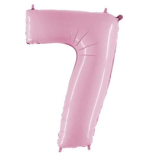 Number 7 - Pink - 40 inch -...