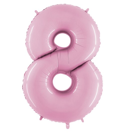 Number 8 - Pink - 40 inch -...