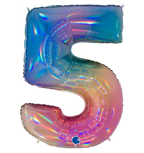 Number 5 - Rainbow - 40...