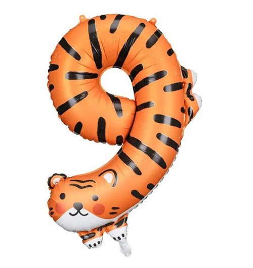 Number 9 - Tiger - 35 inch