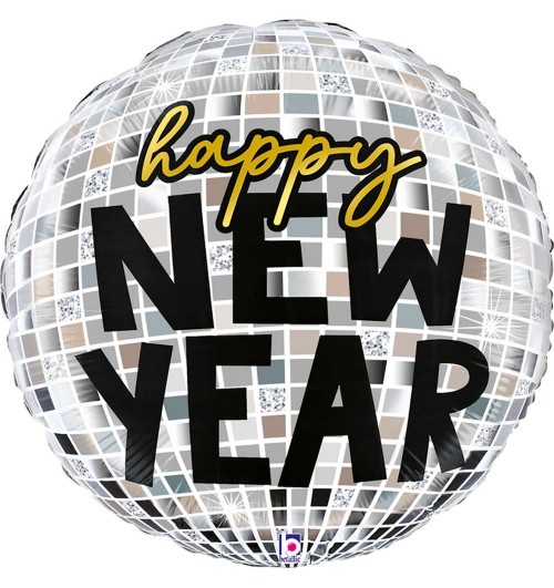 Happy New Year - Disco Ball...